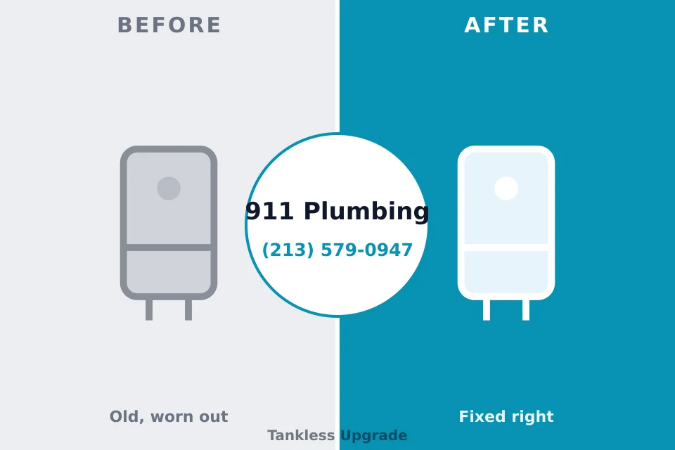 Before and after: plumbing repair Berino, NM